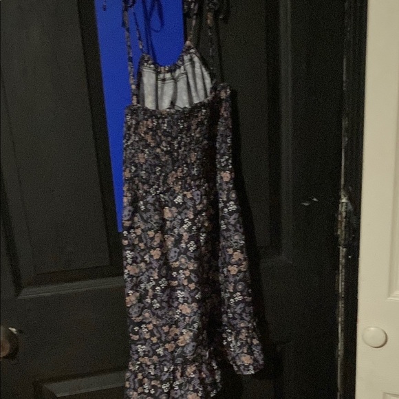 SHEIN Floral Dress - Black and Pink - Picture 2 of 2